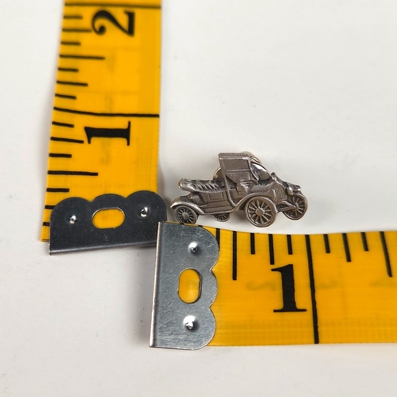 Pewter Jalopy Tie Tac/Lapel Pin - Picture 7 of 10